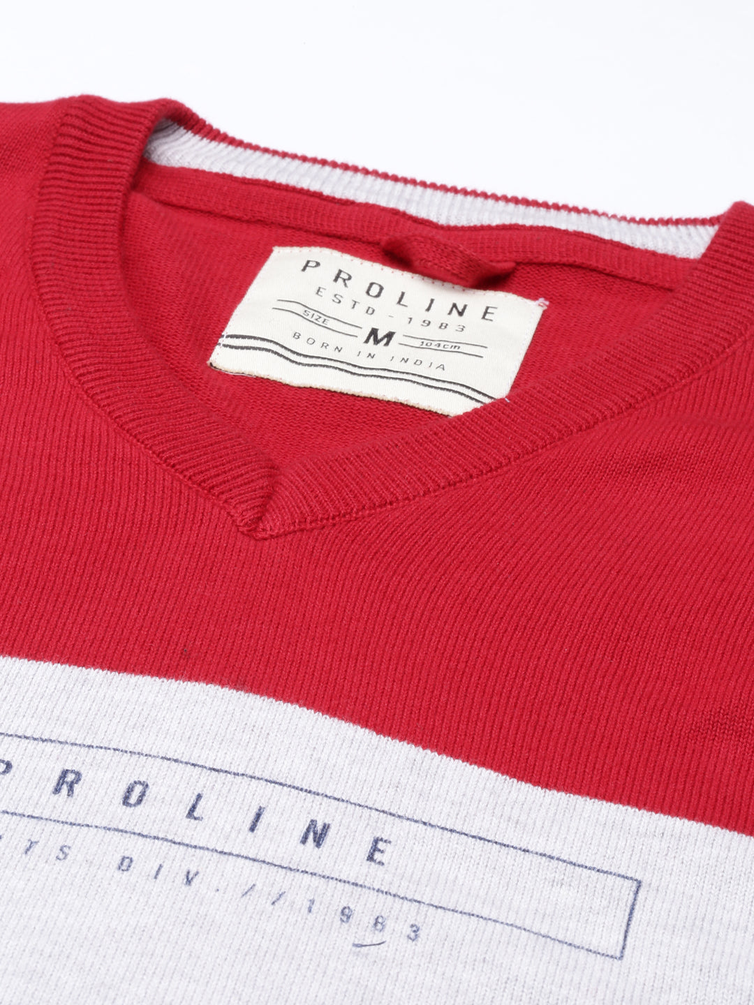 Men's Color Block Comfort Fit Jumpers