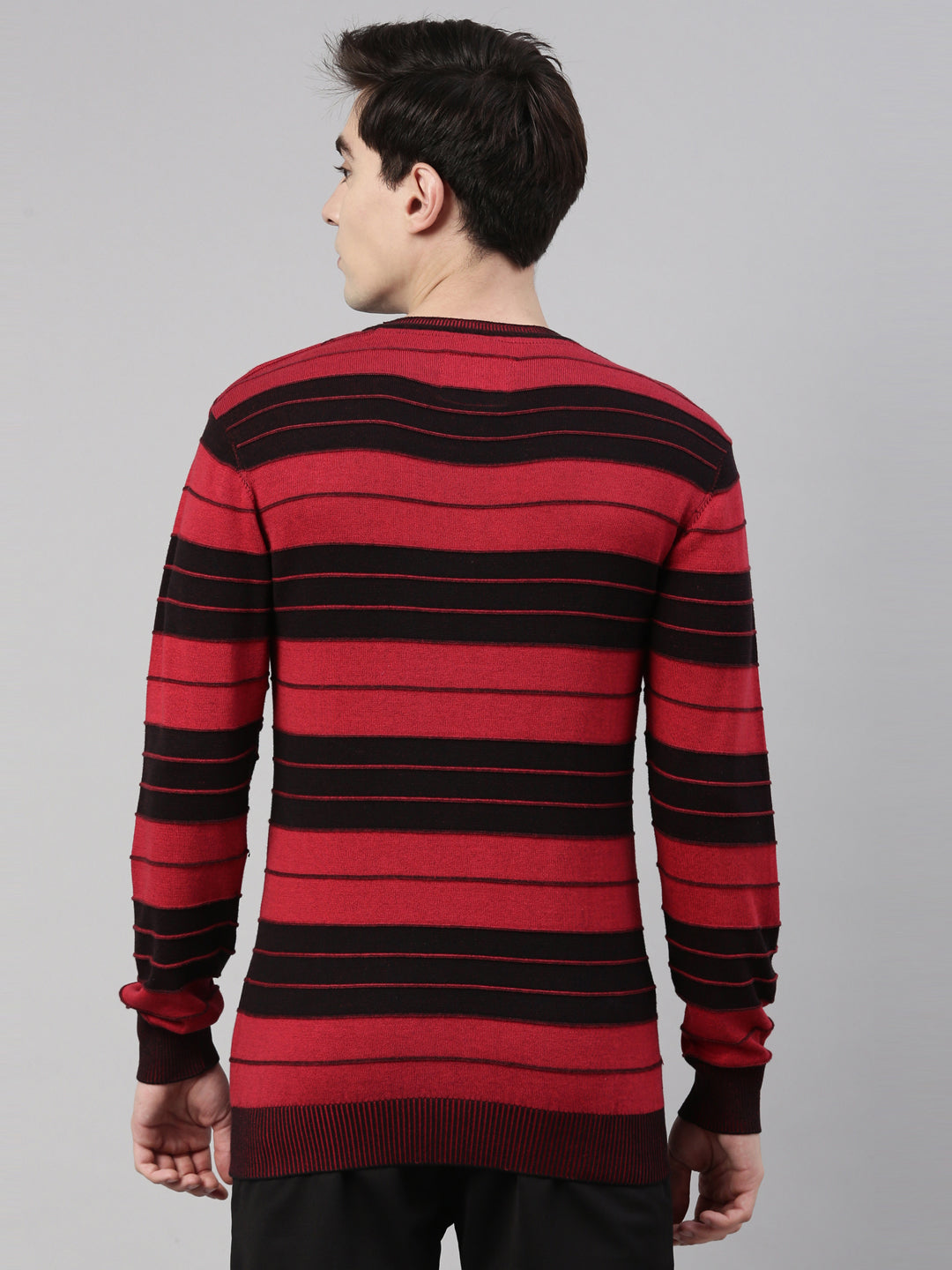 Men's Striper Comfort Fit Jumpers