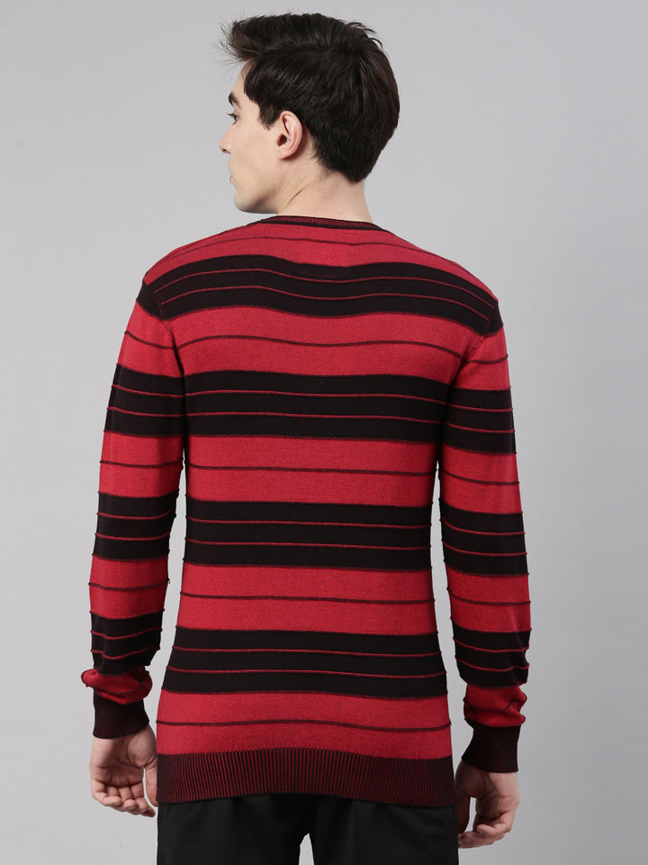 Men's Striper Comfort Fit Jumpers