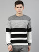 Men's Striper Comfort Fit Jumpers