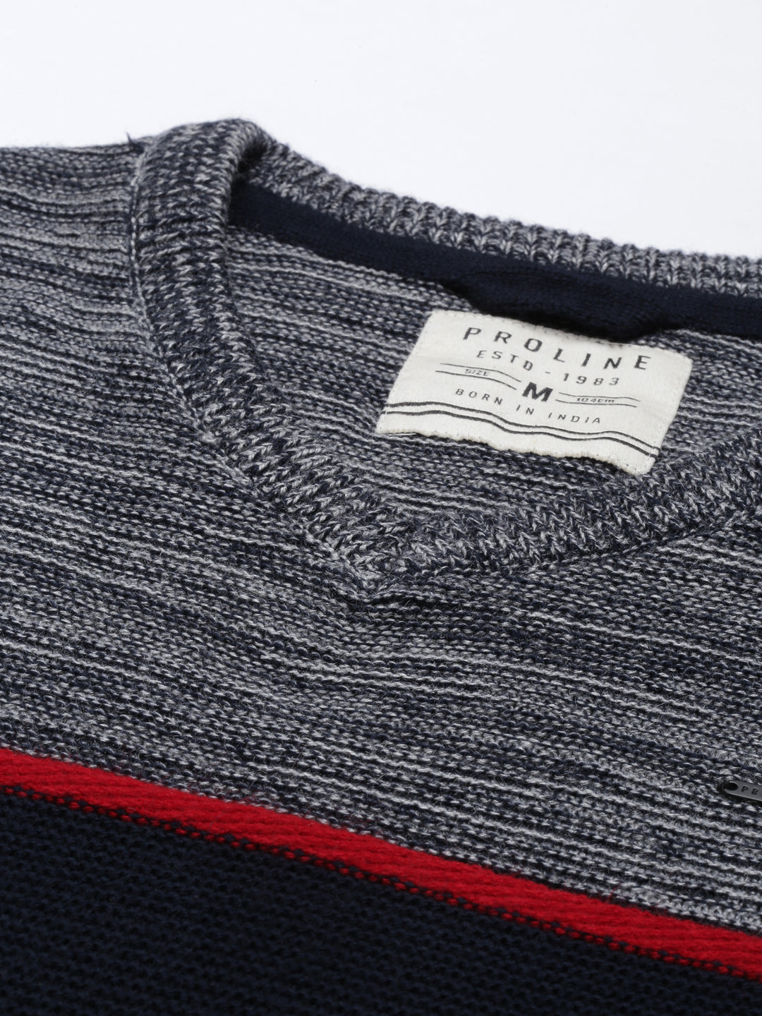 Men's Color Block Comfort Fit Jumpers