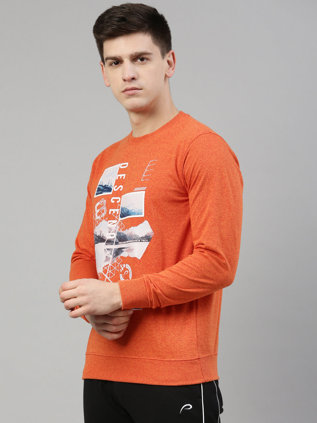 Men's Graphic Comfort Fit Sweatshirts