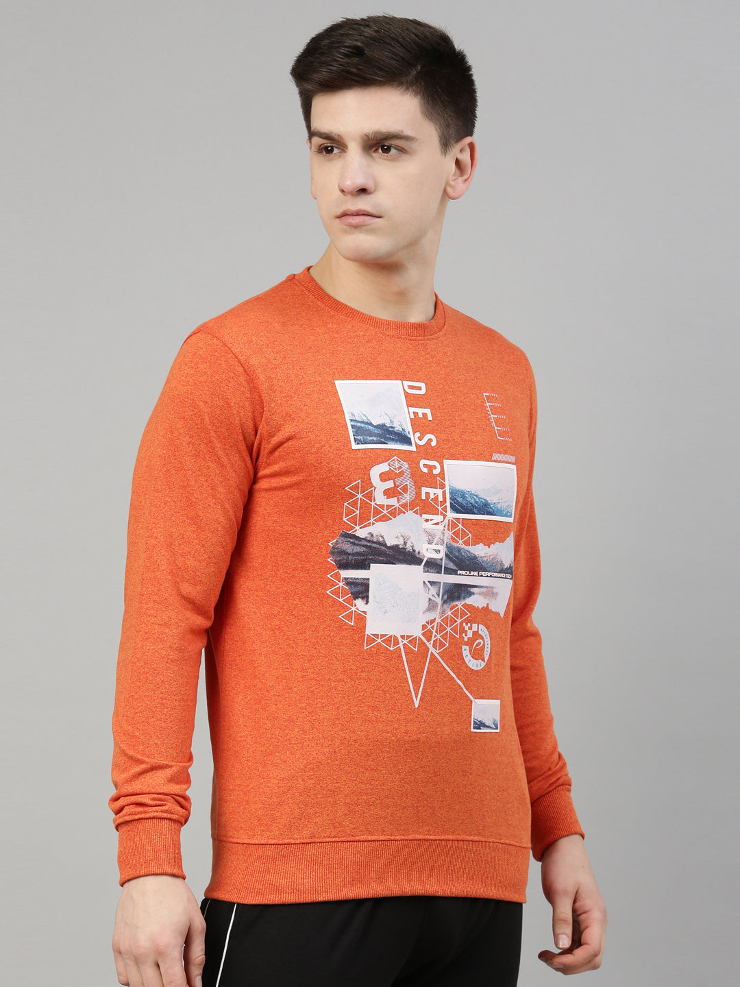 Men's Graphic Comfort Fit Sweatshirts