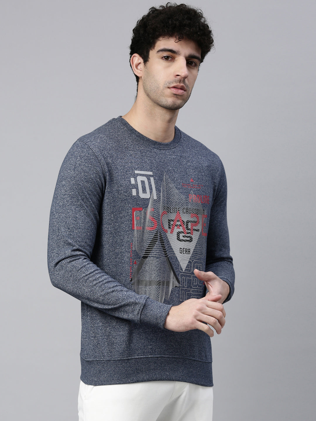 Men's Solid Sweatshirts