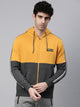 Men's Yellow Front Open Sweatshirt