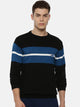 Men's Color Block Comfort Fit Jumpers