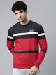 Men's Color Block Comfort Fit Sweatshirts