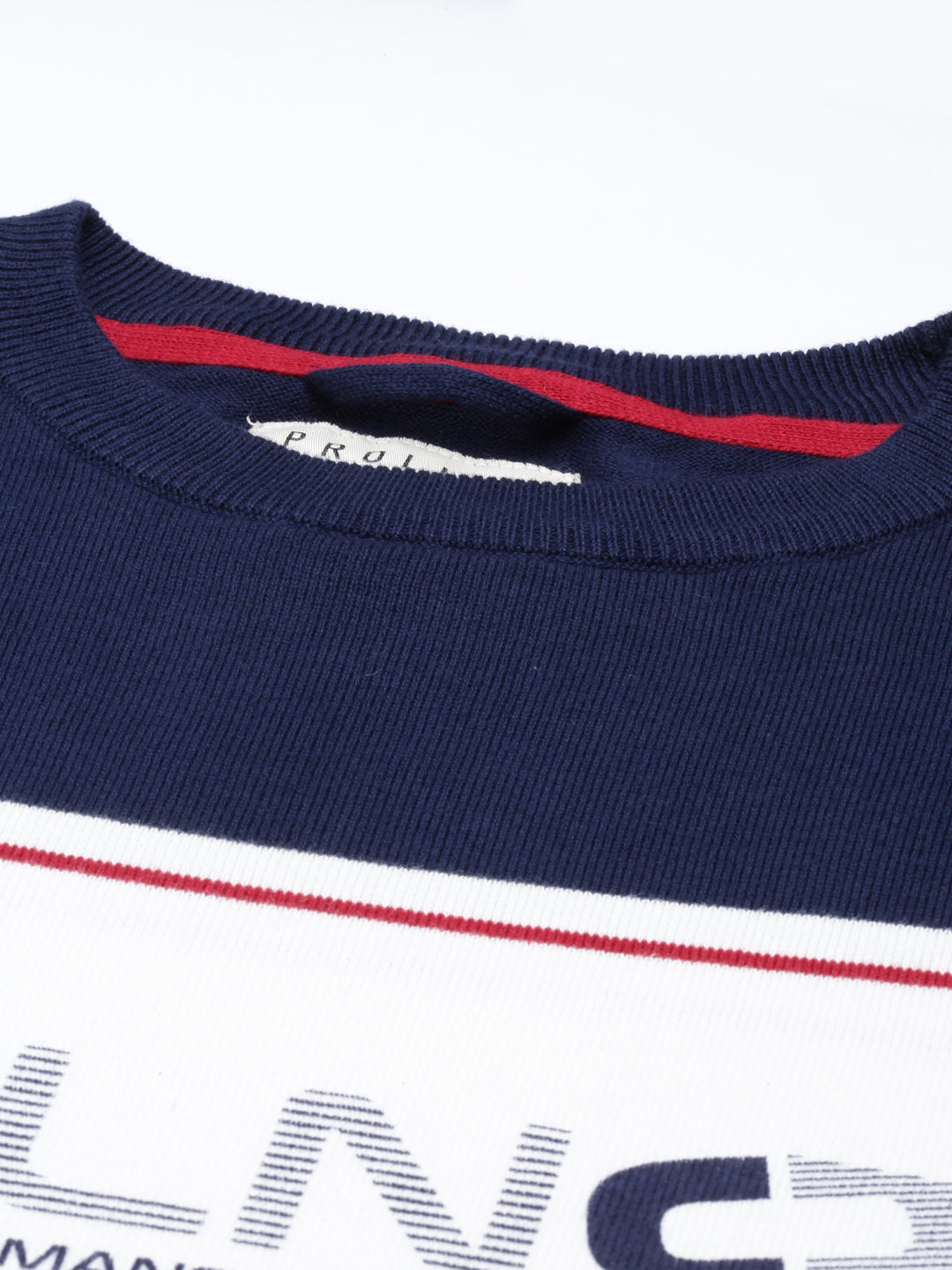 Men's Color Block Comfort Fit Jumpers