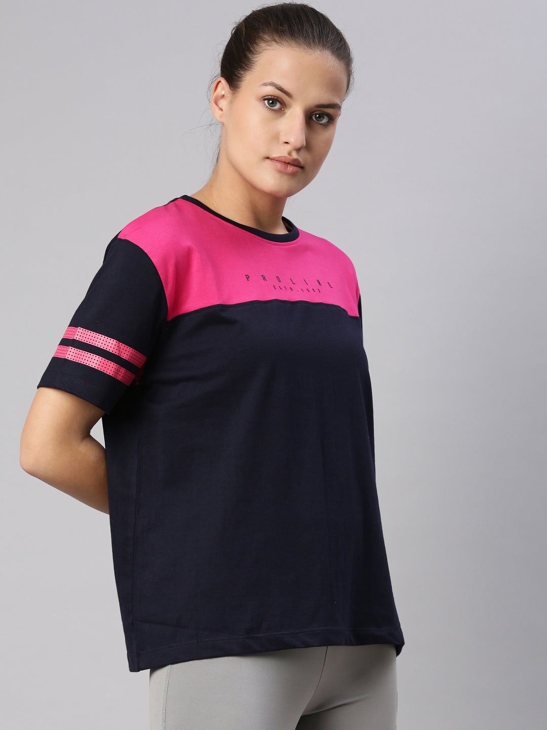 Women's Solid Boxy Fit T-Shirts