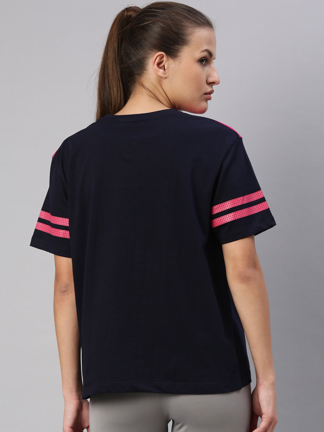 Women's Solid Boxy Fit T-Shirts