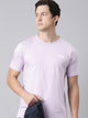 Fila Men Lavender T-Shirts Regular Fit