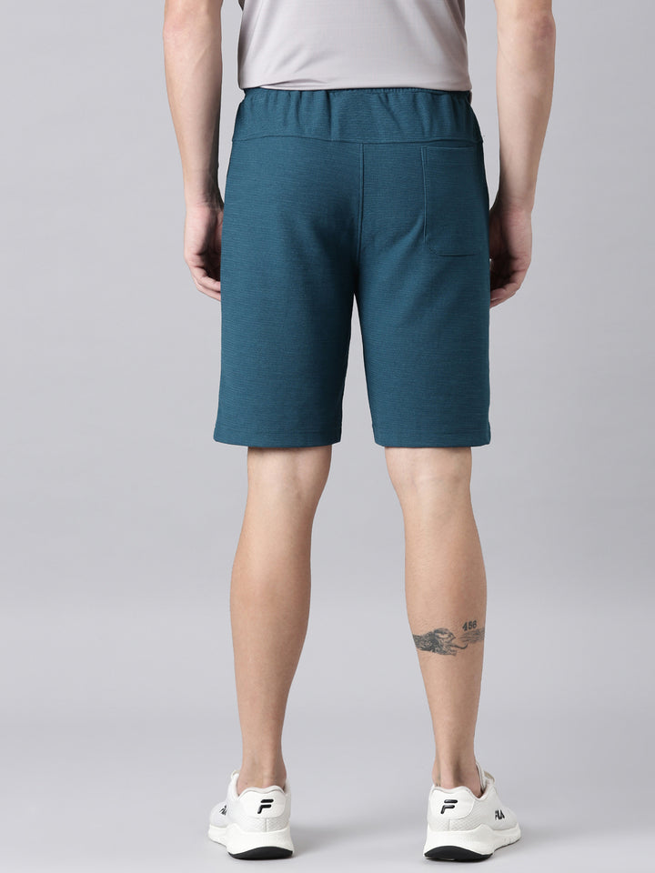 Fila Men Green Shorts  Regular Fit
