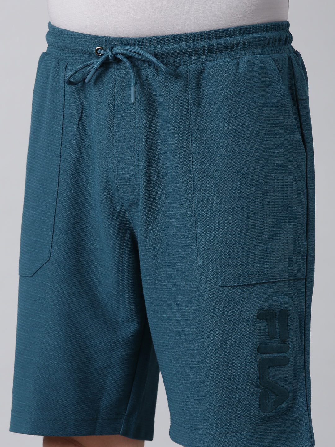 Fila Men Green Shorts  Regular Fit