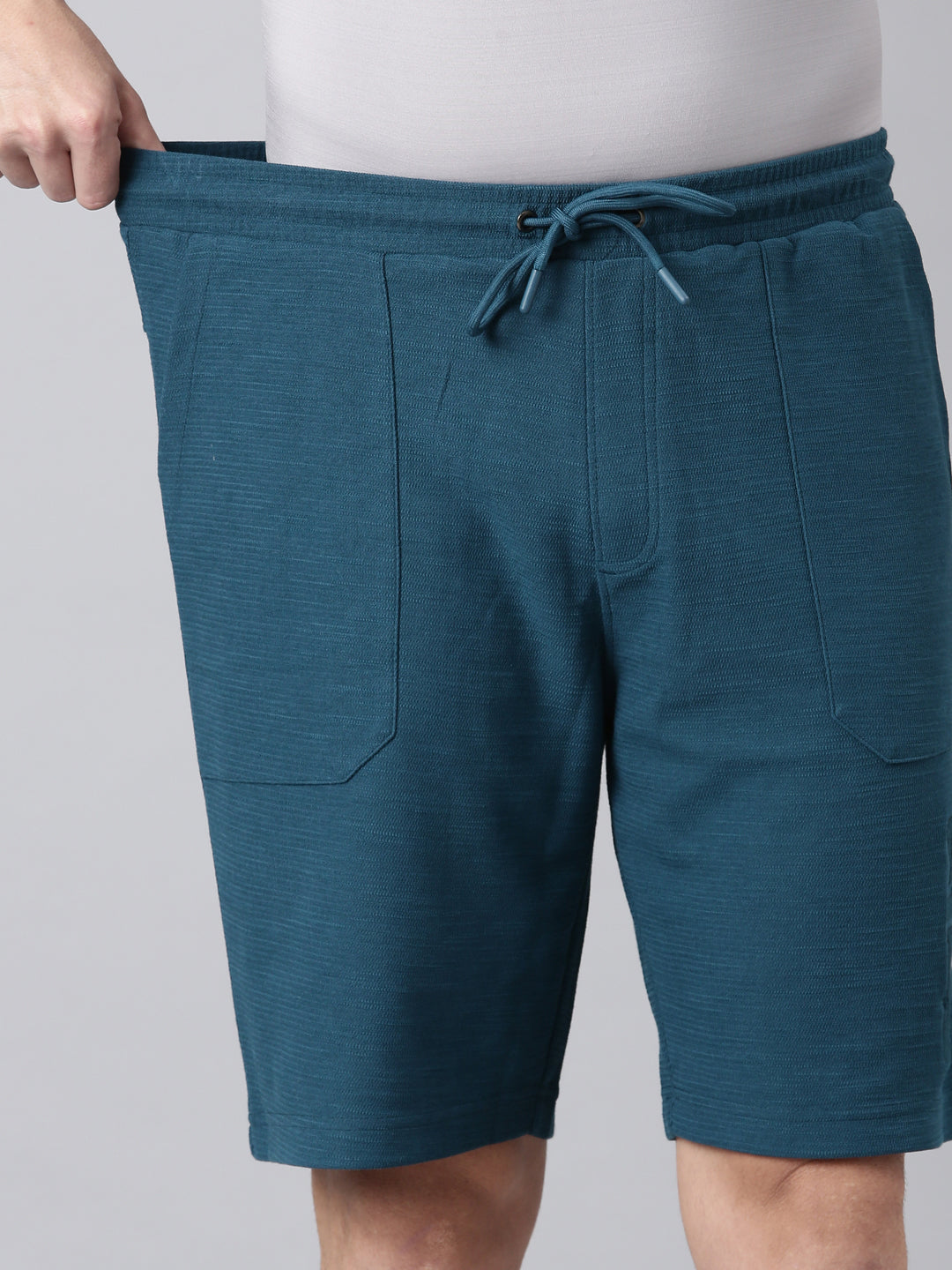 Fila Men Green Shorts  Regular Fit