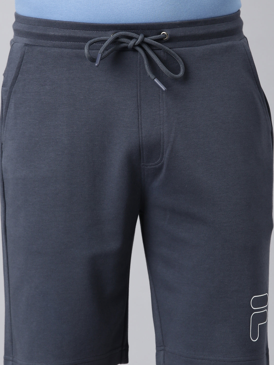 Fila Men Grey Shorts Regular Fit