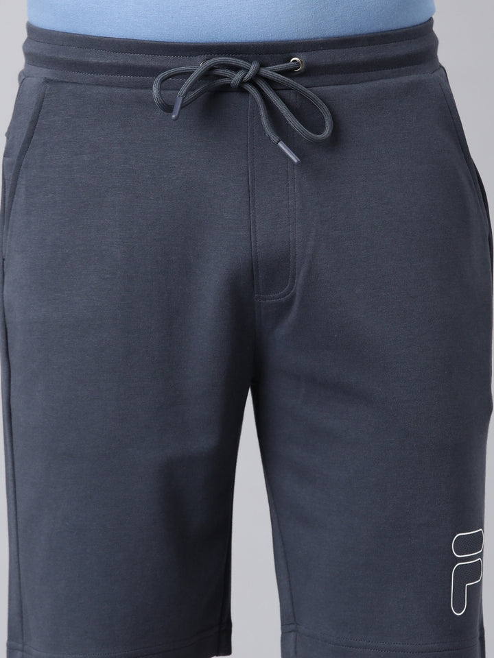 Fila Men Grey Shorts Regular Fit