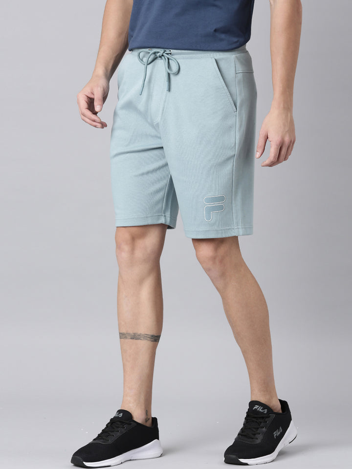 Fila Men Blue Shorts  Regular Fit