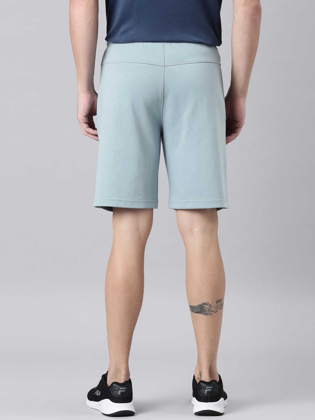 Fila Men Blue Shorts  Regular Fit