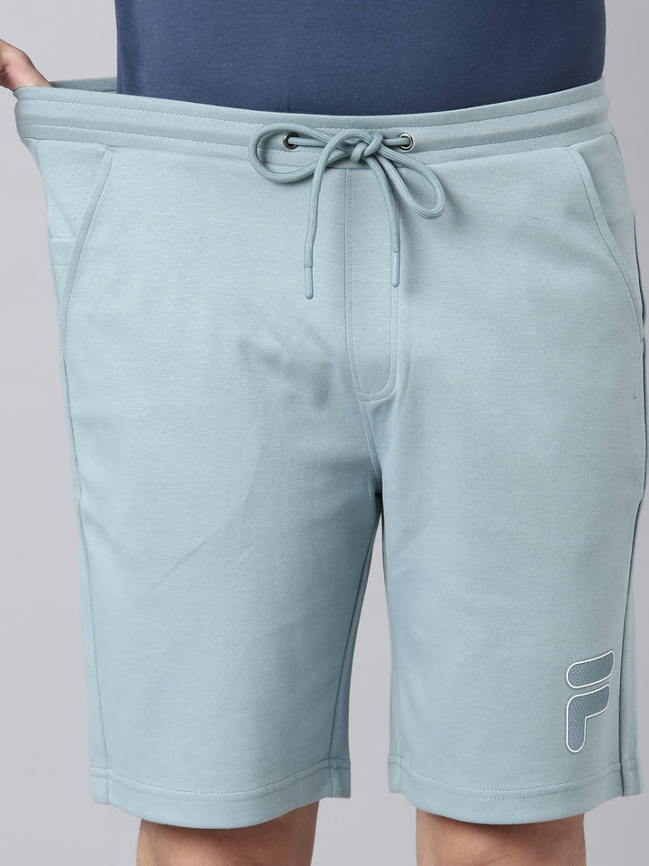 Fila Men Blue Shorts  Regular Fit