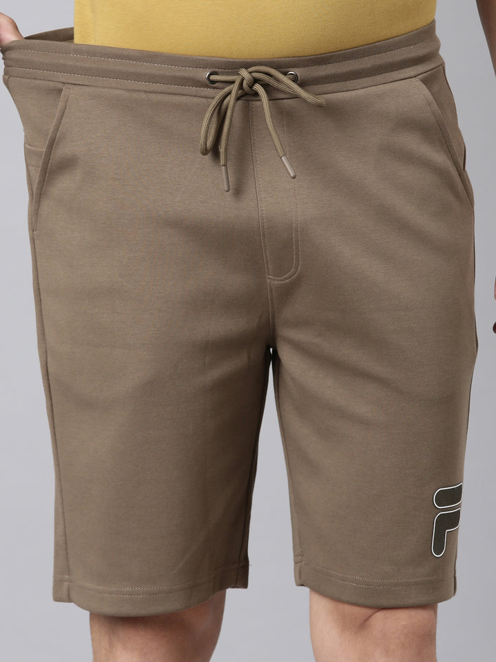 Fila Men Brown Shorts Regular Fit