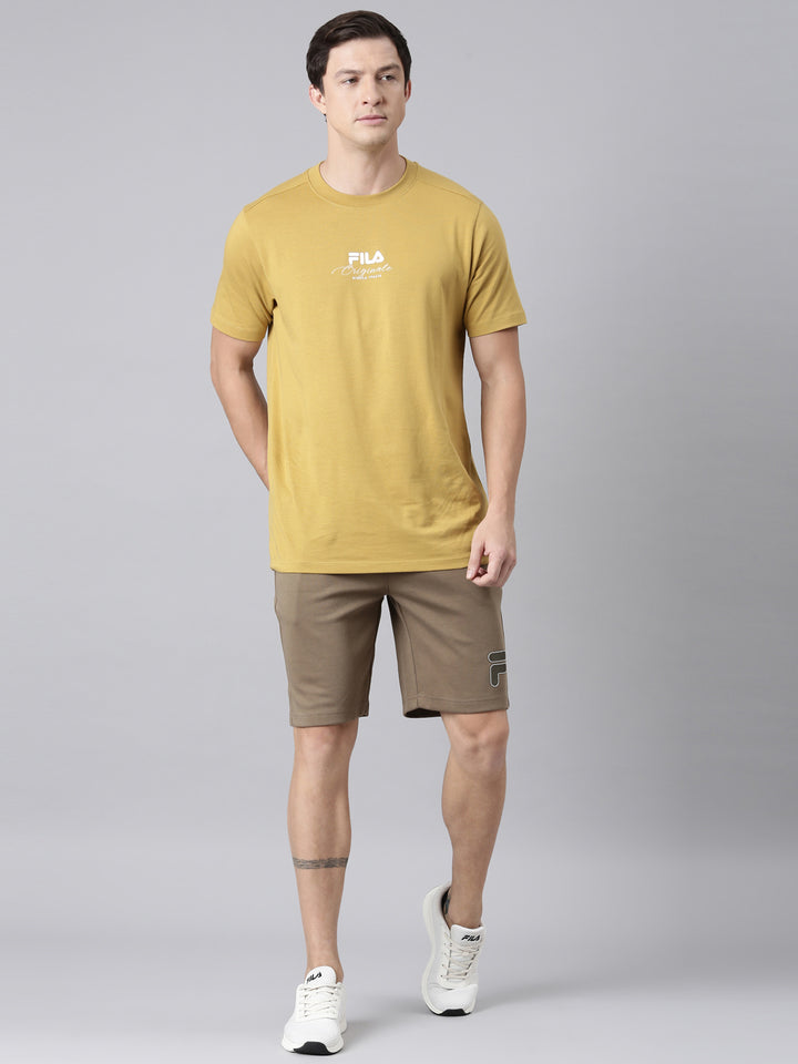 Fila Men Brown Shorts Regular Fit