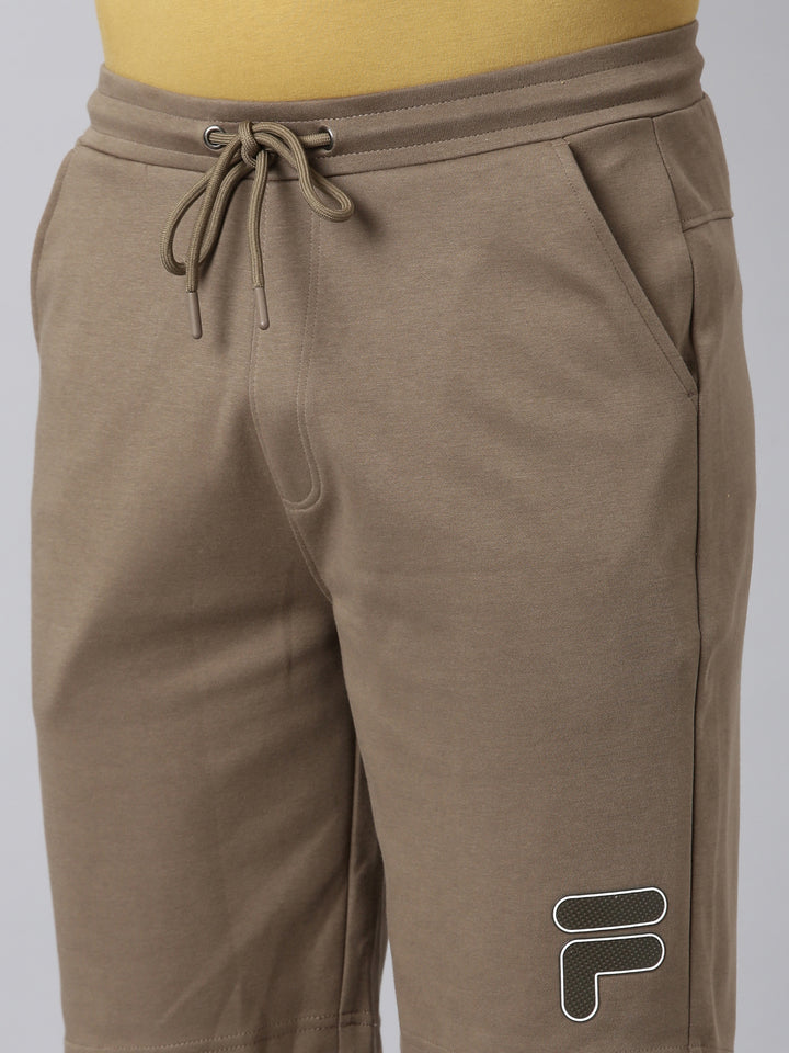 Fila Men Brown Shorts Regular Fit