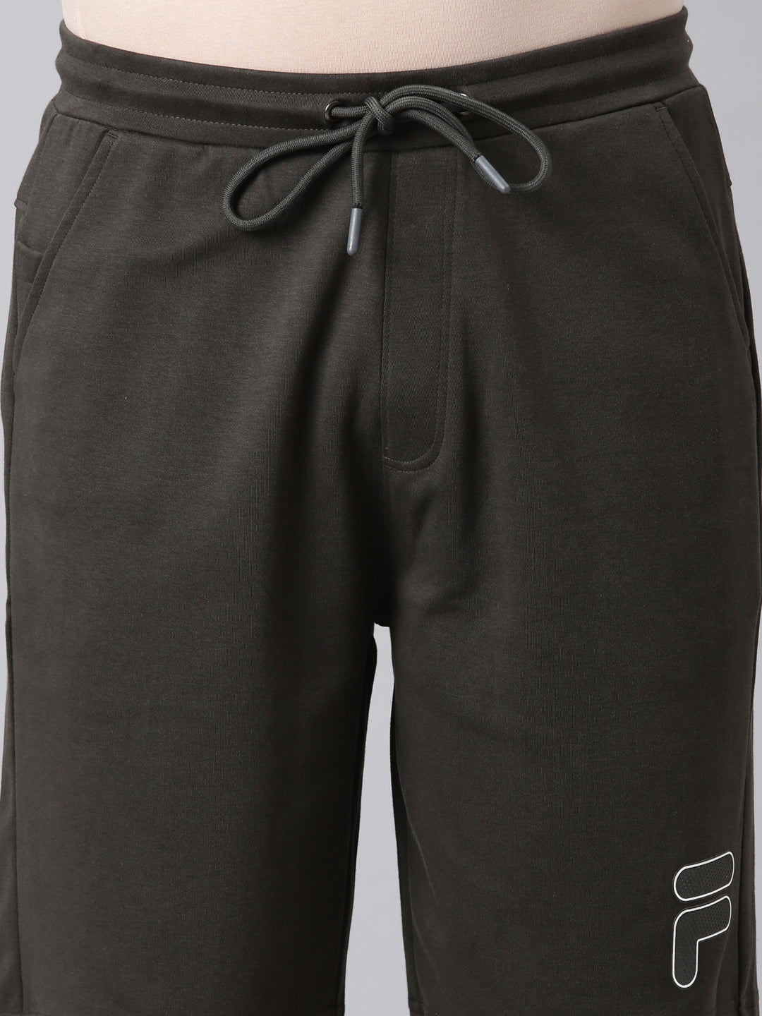 Fila Men Olive Shorts Regular Fit