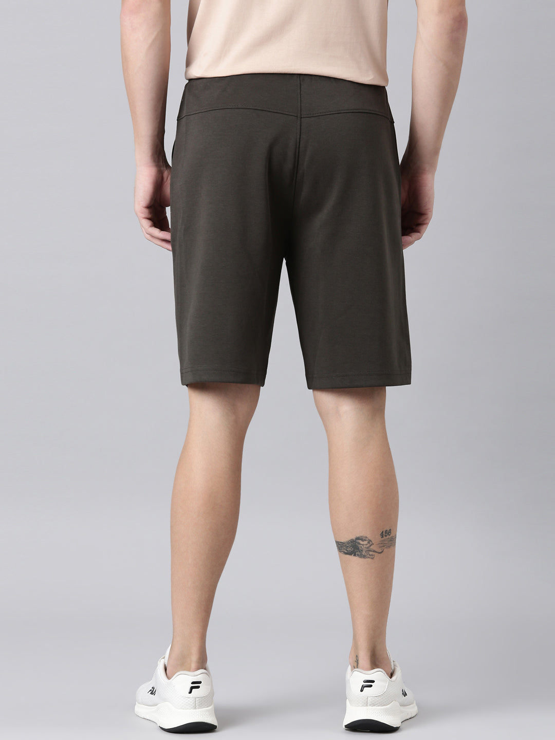 Fila Men Olive Shorts Regular Fit