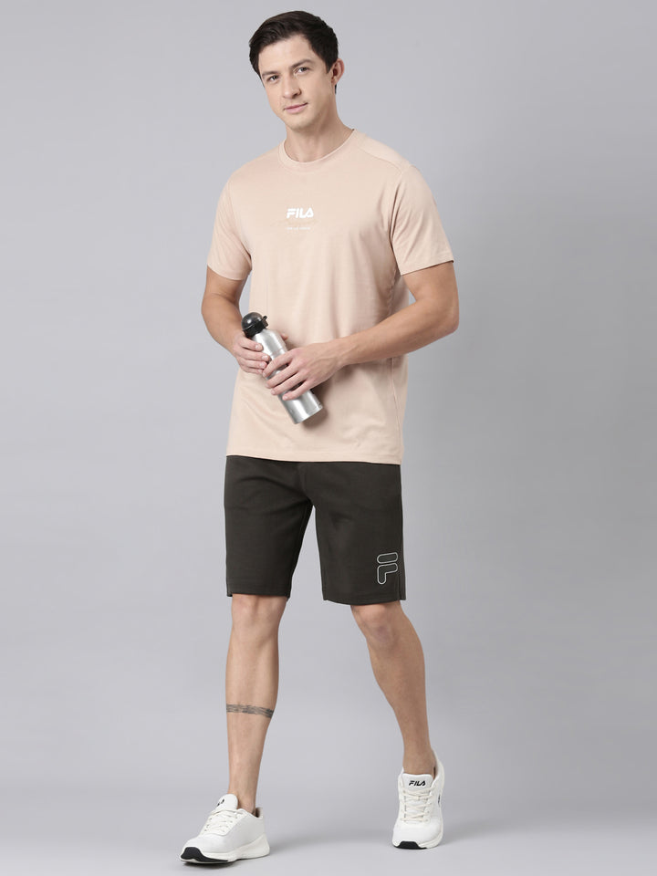 Fila Men Olive Shorts Regular Fit
