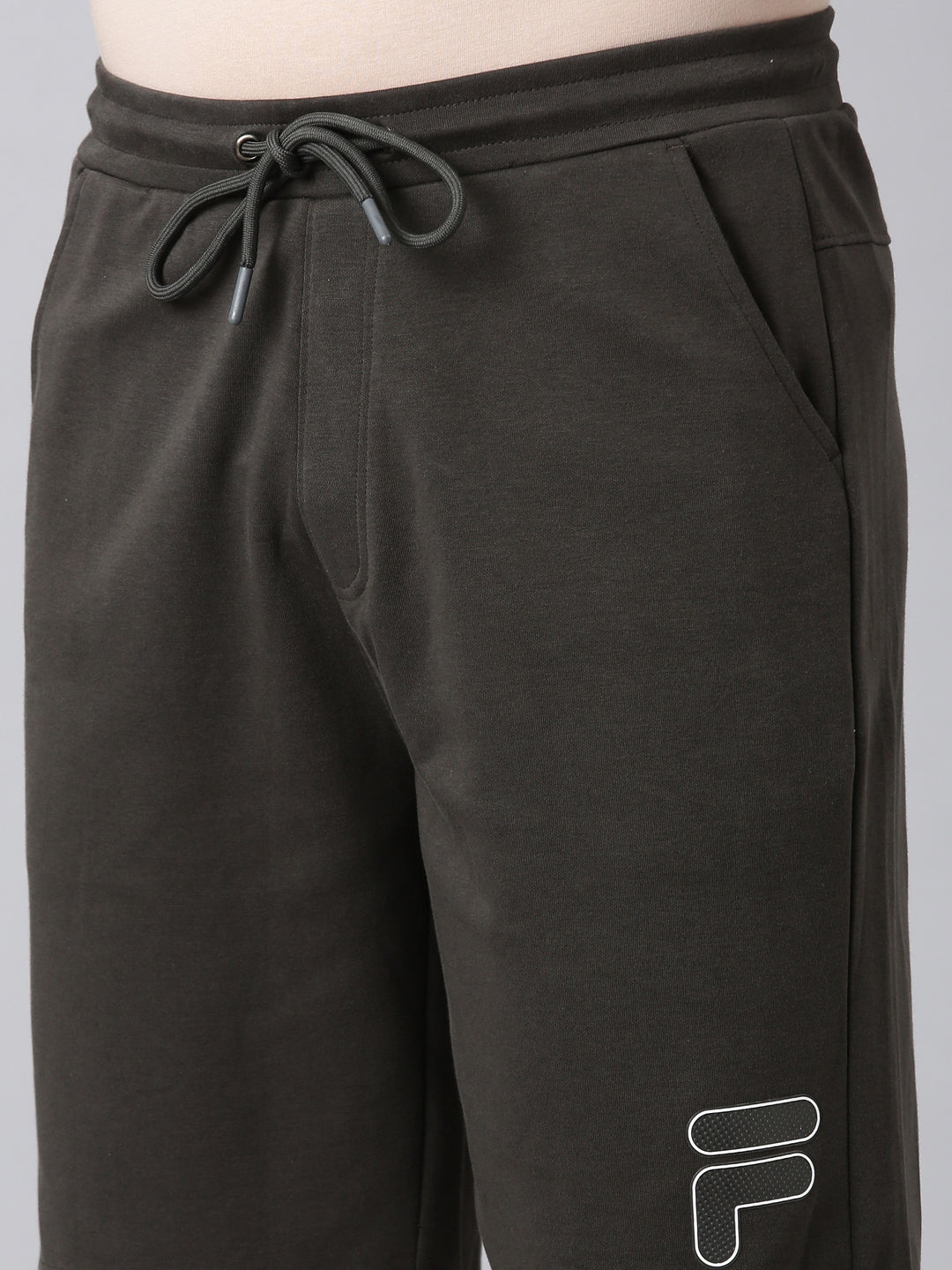 Fila Men Olive Shorts Regular Fit