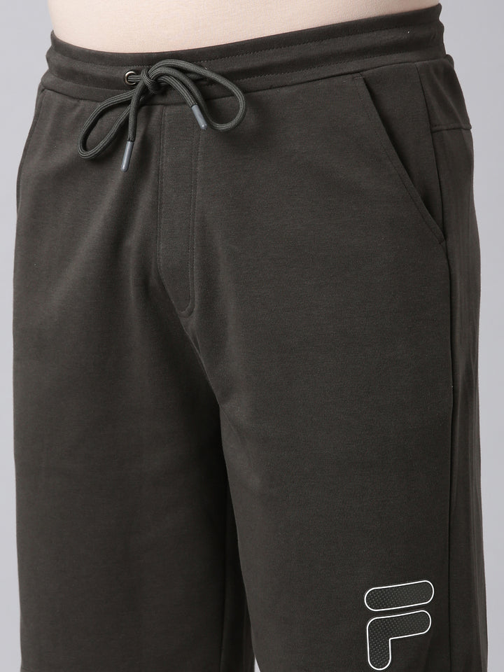 Fila Men Olive Shorts Regular Fit
