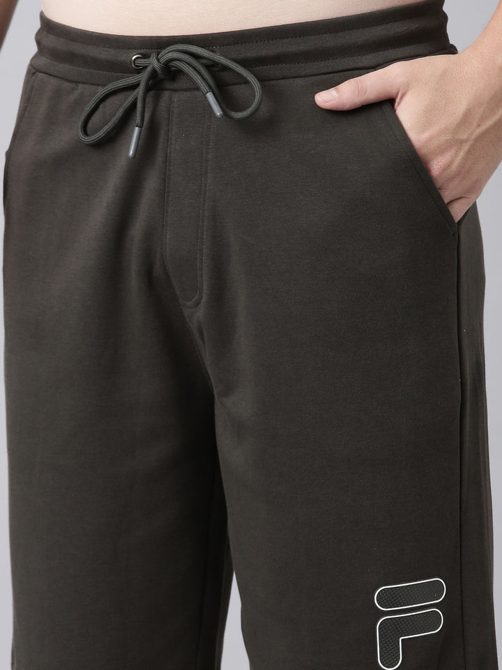 Fila Men Olive Shorts Regular Fit