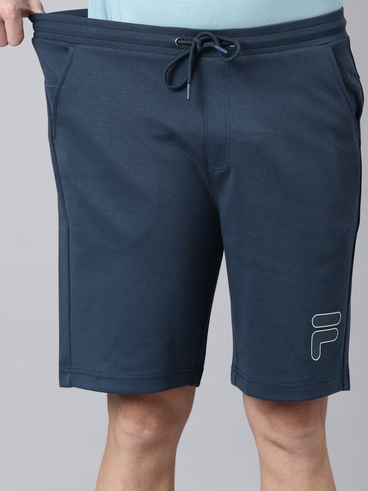 Fila Men Teal Shorts Regular Fit