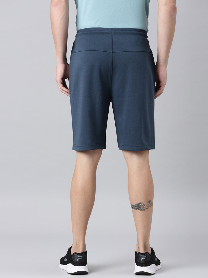 Fila Men Teal Shorts Regular Fit