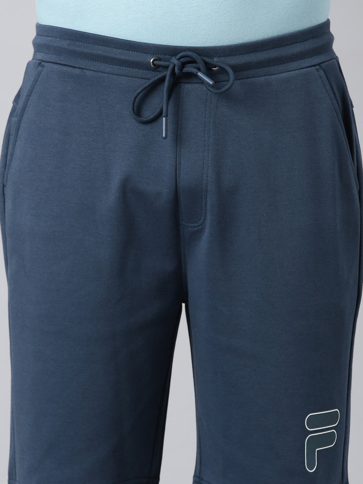 Fila Men Teal Shorts Regular Fit