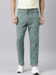 Men Green Bottom Wear Regular Fit