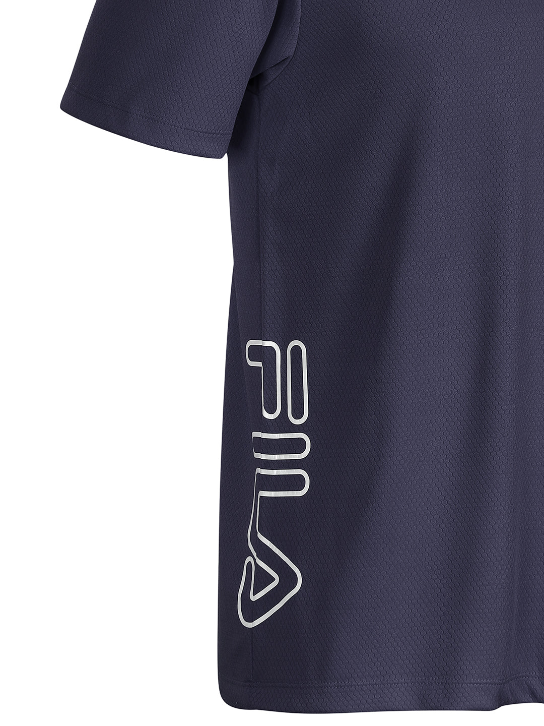 Fila Men Navy Picco Tee Knitted Tee Shirt