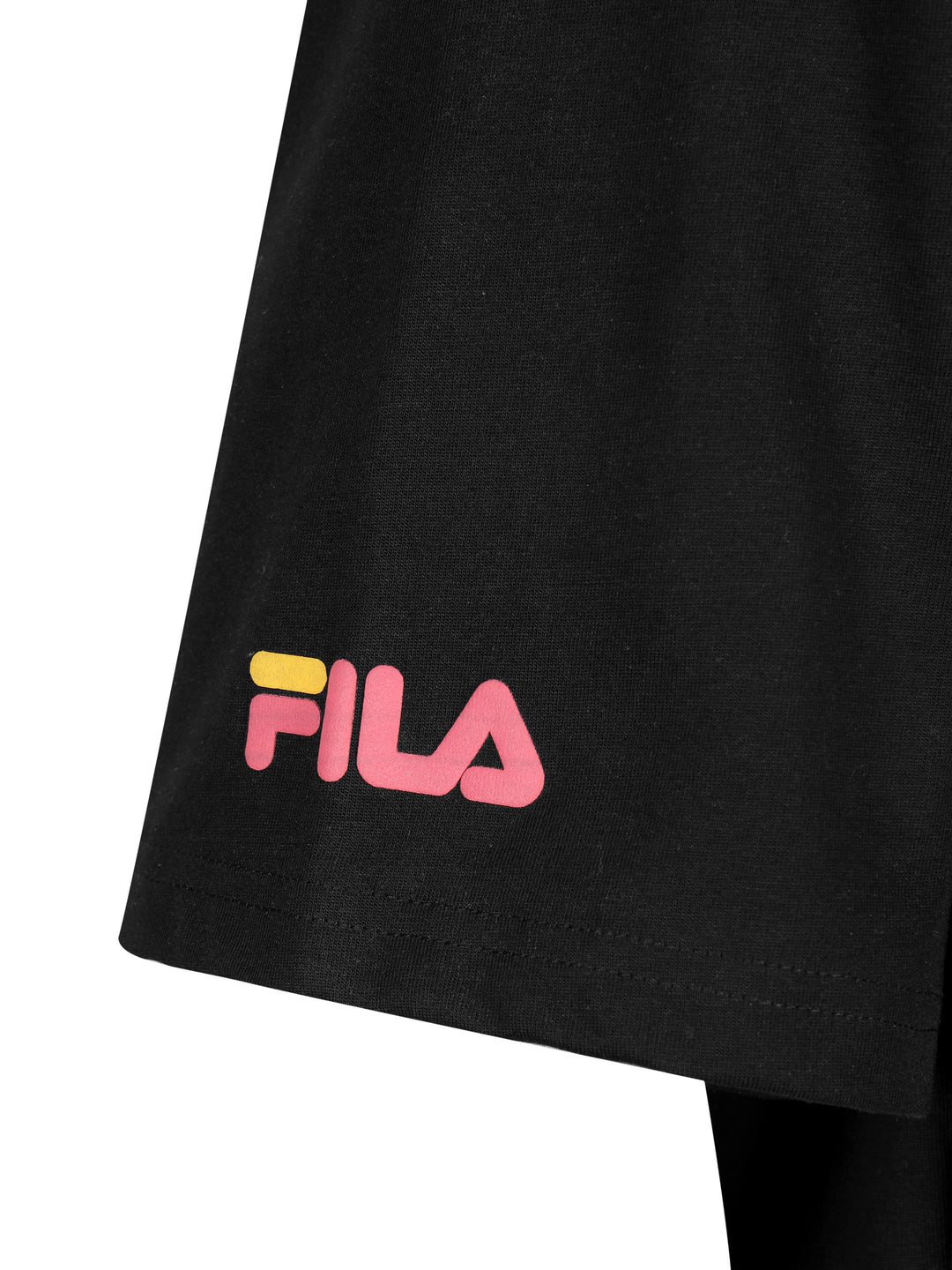 Fila Men Black Dinno Knitted Tee Shirt