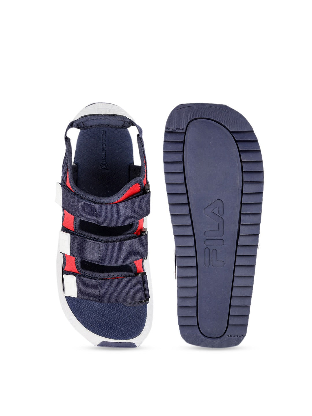 Fila Black Erazzo Men's Sandals