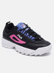Fila Black Disruptor II Monomesh Women's Sneakers
