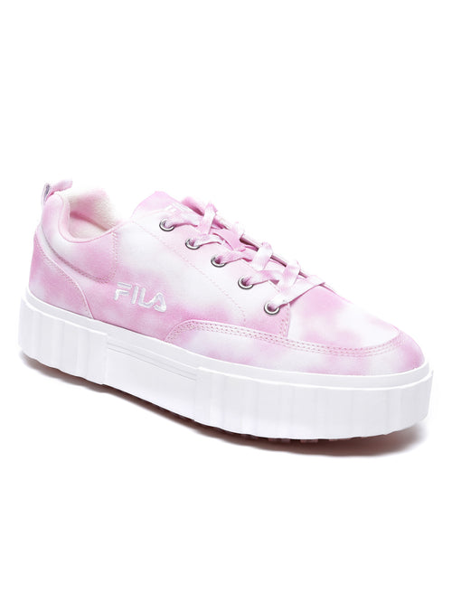 Fila Black Sandblast Low Mottled Tie Dy Women's Sneakers