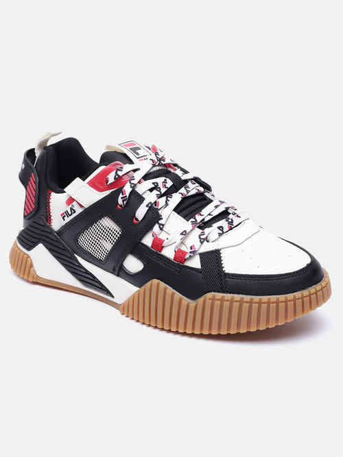 Fila Black Cage Mixed Media Men's Sneaker