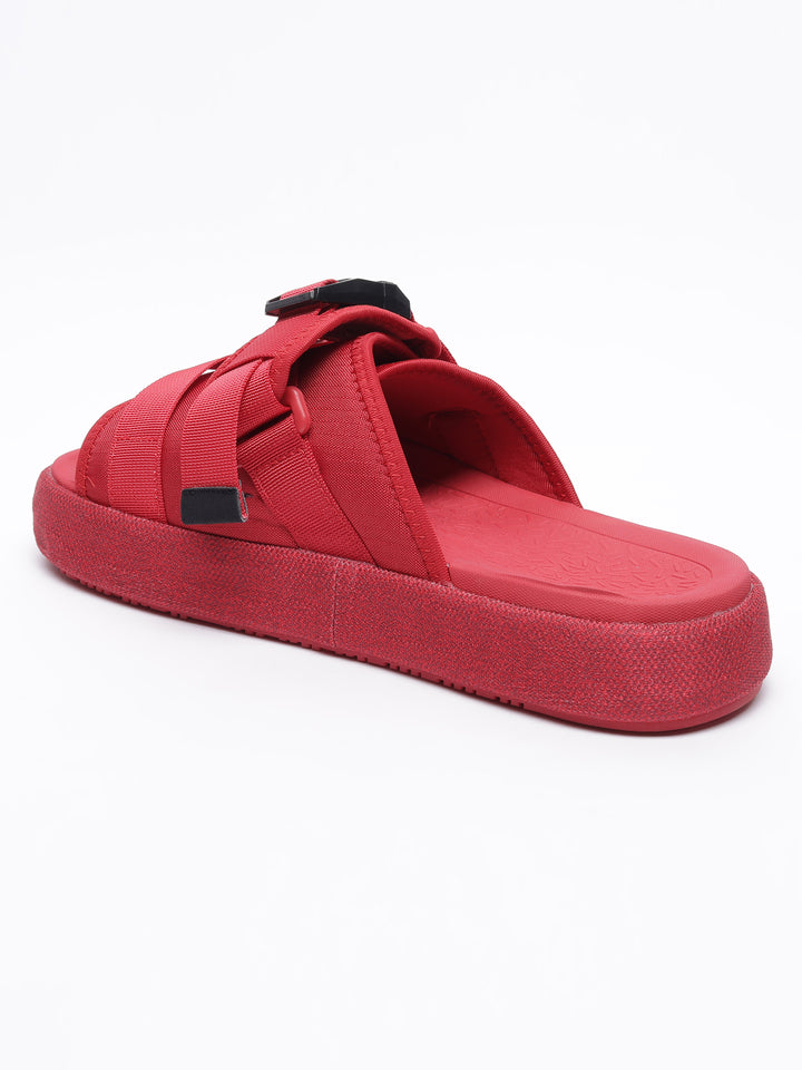 Fila Black Atlas Sandal Men's Slippers