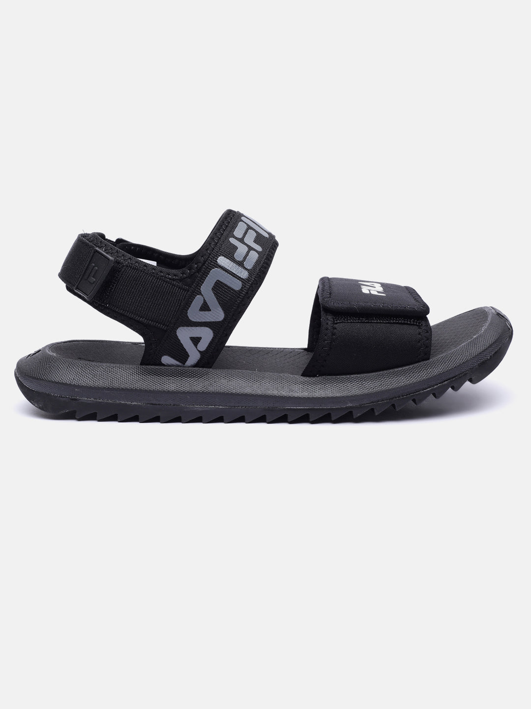 Fila Black Terranzo Plus Unisex Sandals