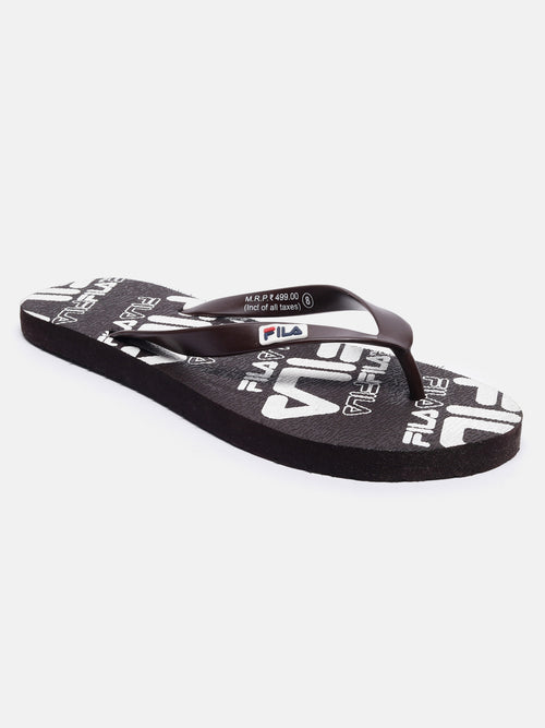 Fila Maroon Nabaa Men's Flip Flops