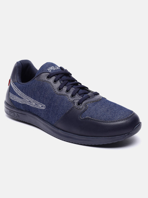 Fila White Attao Denim Men's Sneaker
