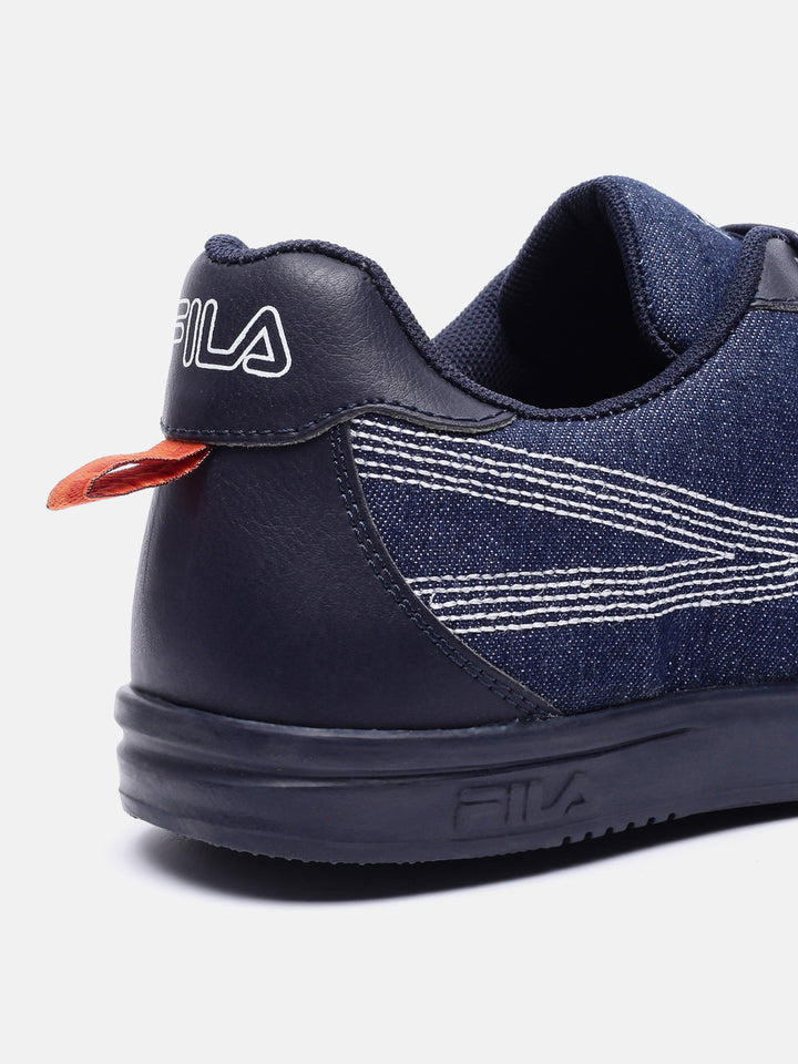 Fila White Attao Denim Men's Sneaker