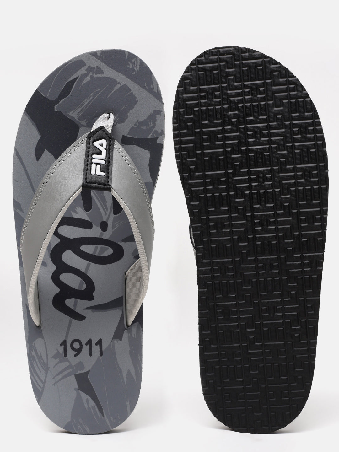 Fila Black Surfer Men's Flip Flops Slippers