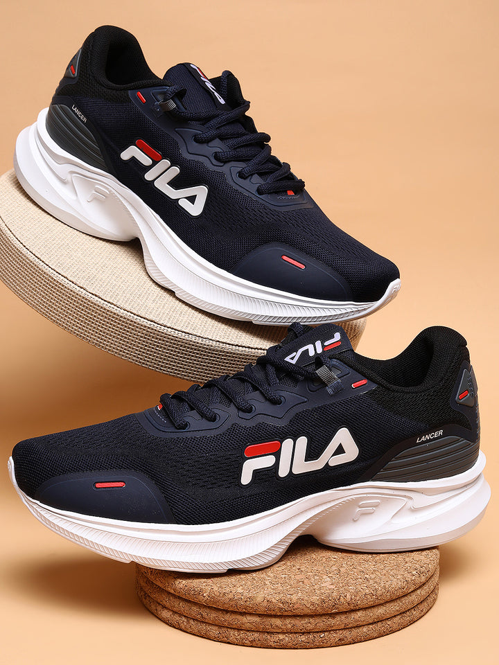 Fila Black Lancer Men's Running Shoes