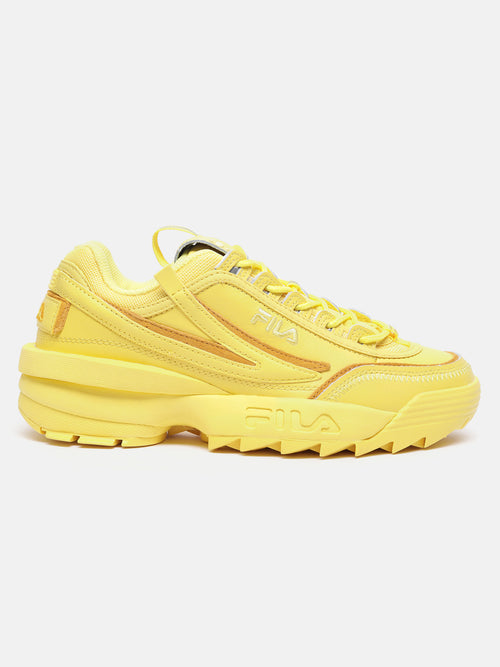 Fila Yellow Disruptor Ii Exp Women Sneakers